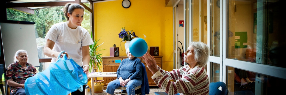 Photo d'une résidence pour personnes atteintes de la maladie d'Alzheimer